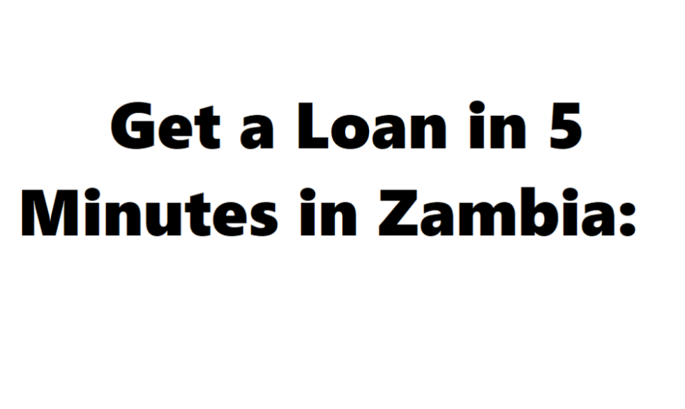 FlashLoan Zambia - Eligibility And How To Apply
